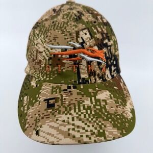 Sitka Gear Hunting Cap Mens OSFA Digital Camo Optifade Adjustable Hat Stretch